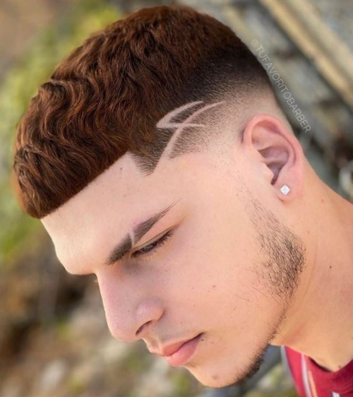 Bold Fade Lines on the Side