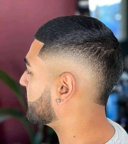 Burst Fade Buzz Cut