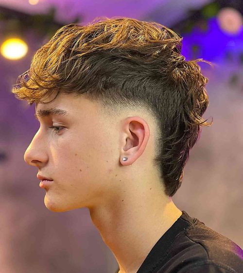 Classic and Textured Short Mullet