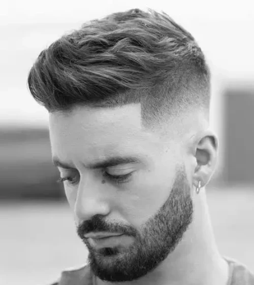 Crew Cut with Low Fade