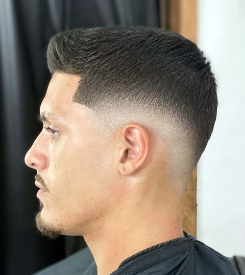 Crew Cut with Low Taper