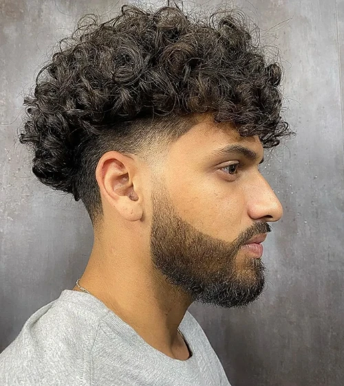 Curly Hair Fade