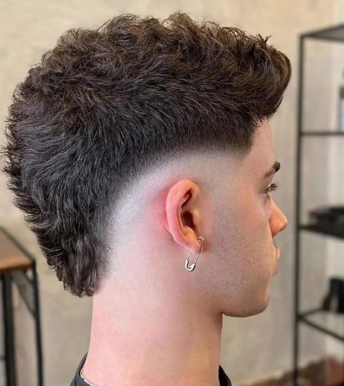 Gelled Faux Hawk Hairstyle