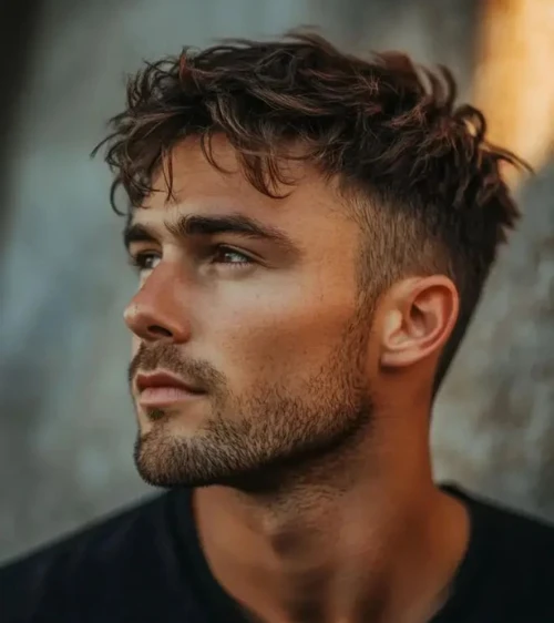 Long Fringe with Taper Fade