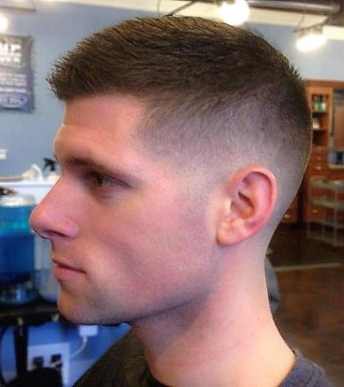 Low Fade Military Haircut