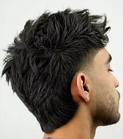 Modern Low Fade Mullet
