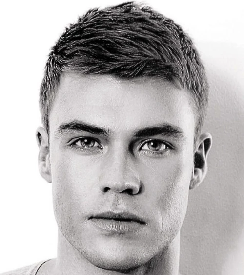 Simple Short Ivy League with Texture