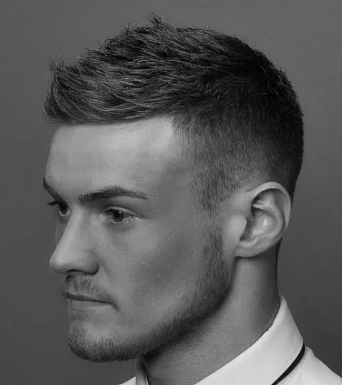 Tousled Long Crew Cut