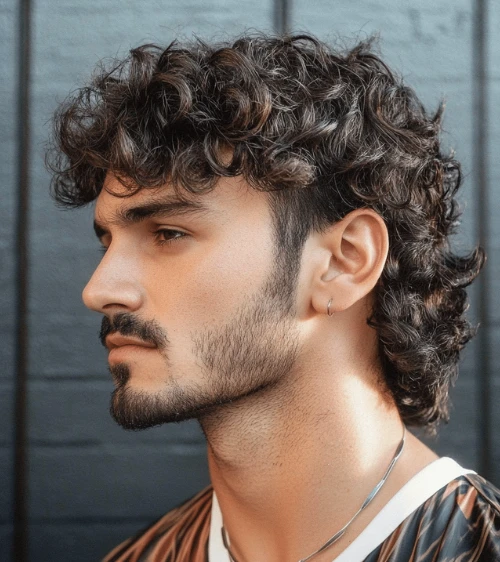 Curly Mullet