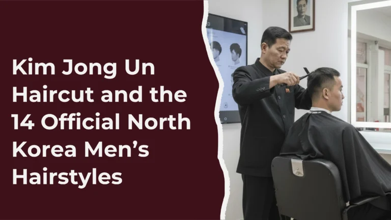 Kim Jong Un Haircut and the 14 Official North Korea Men’s Hairstyles