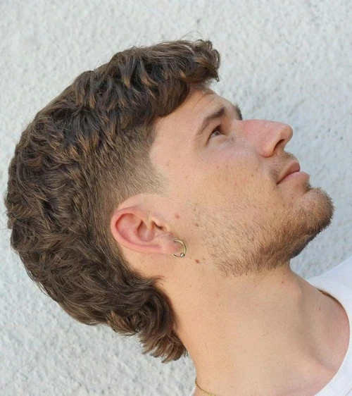 Messy Mullet with Texture