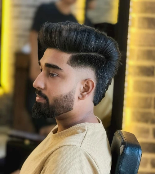 Modern Mullet with Beard