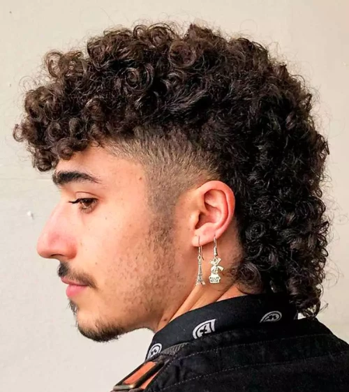 Permed Mullet Taper