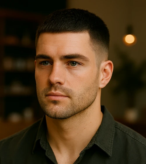 Medium Length Crew Cut