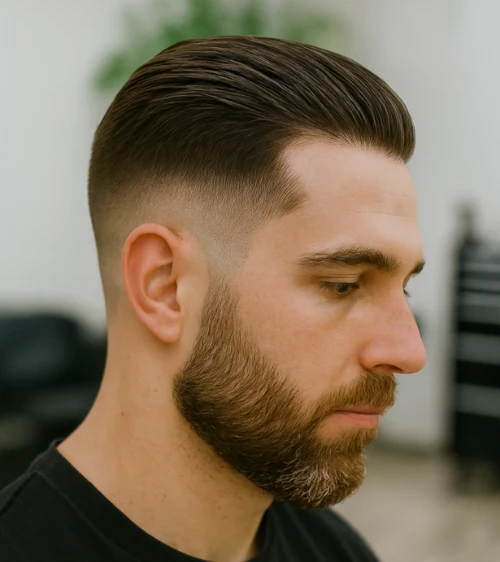 Short Slick Back