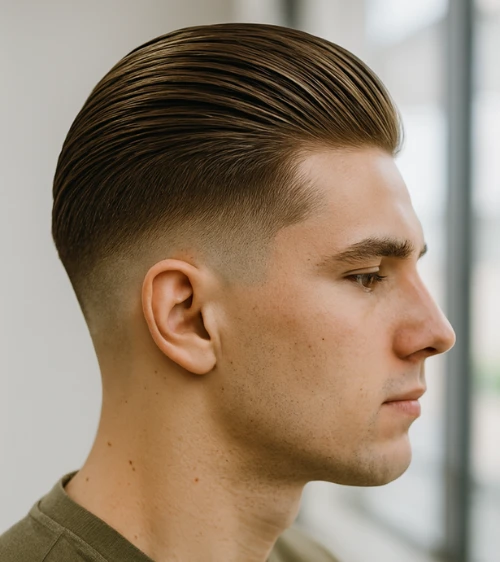 Slick Back Fade
