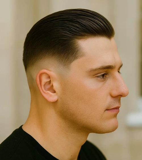 Slick Back Taper Fade