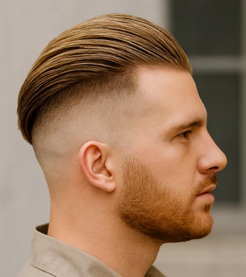 Slick Back Undercut Fade