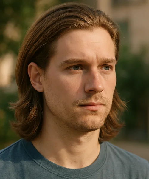 Long Layered Tuck Back