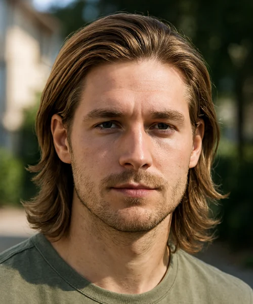 Long Layered Tuck Back