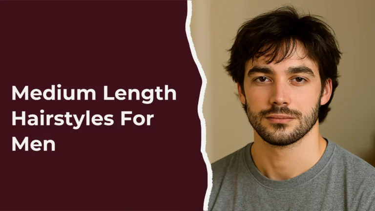 Medium Length Hairstyles For Men