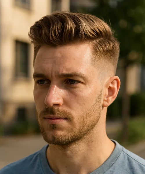 Modern Pompadour Fade