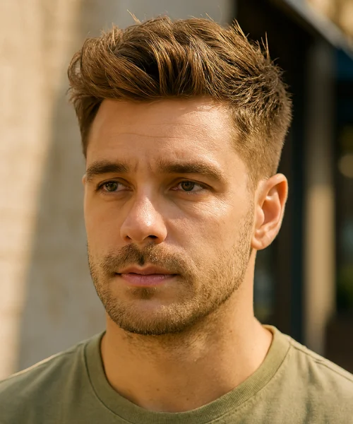 Modern Textured Quiff